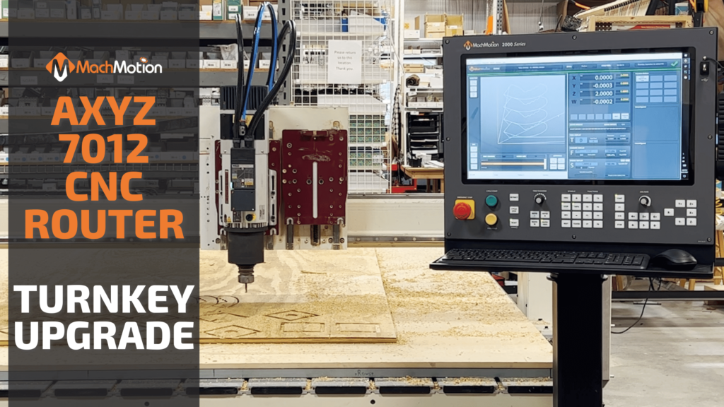 AXYZ 7012 CNC Router Upgrade