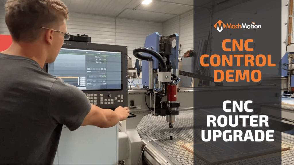 MACHMOTION CNC ROUTER CONTROL DEMO